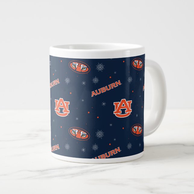 Auburn University | Urlaubsmuster Jumbo-Tasse (Vorderseite Rechts)