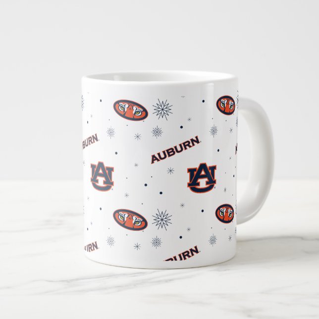 Auburn University | Urlaubsmuster Jumbo-Tasse (Vorderseite Rechts)