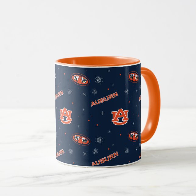 Auburn University | Urlaubsmuster Tasse (VorderseiteRechts)