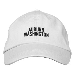AUBURN Washington Mütze Bestickte Baseballkappe