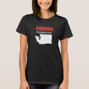 Auburn Washington USA Staat America Travel Washing T-Shirt