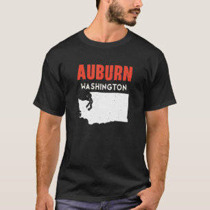 Auburn Washington USA Staat America Travel Washing T-Shirt