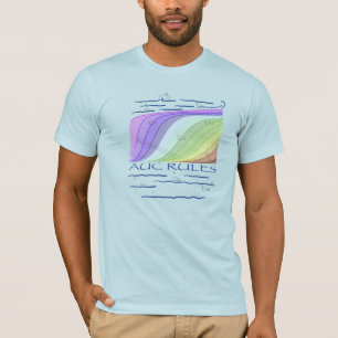 AUC-Regeln, benutzerdefinierter Text, hell T-Shirt
