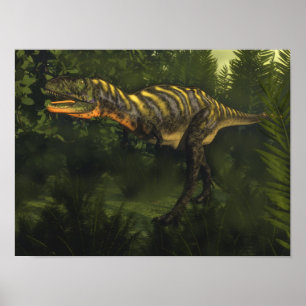 Aucasaurus dinosaur - 3D rendern Poster
