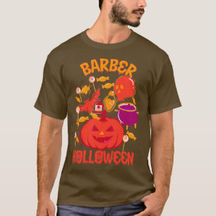 Auch Barber feiert Halloween T-Shirt