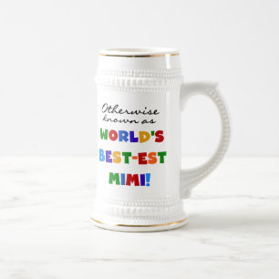 Auch bekannt als Best-est Mimi Geschenke Bierglas