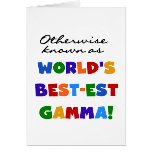 Auch bekannt als die besten Gamma-Geschenke