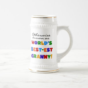 Auch bekannt als die besten Oma-Geschenke Bierglas