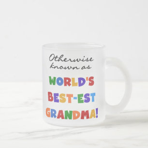 Auch bekannt als die besten Oma-Geschenke Mattglastasse