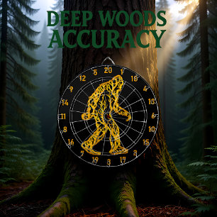 Auch Bigfoot's aufkeimende Fähigkeiten sind legend Dartscheibe