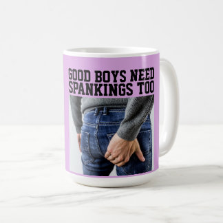 AUCH BRAVE JUNGEN BRAUCHEN EINE TRACHT PRÜGEL AUCH KAFFEETASSE