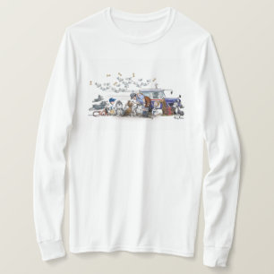 Auch die Hunde & Katzen Liebe ihren Mailman! T-Shirt