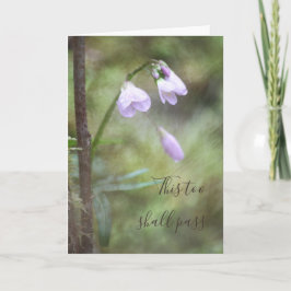 Auch dieses Foto soll in der Blume des Rosa Waldes Karte