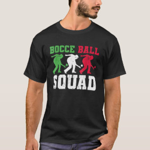 Auch ein sportliches Spiel mit Balls Bocce erforde T-Shirt