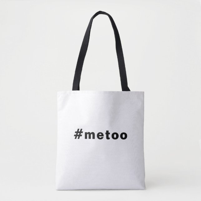 Auch ich, #metoo, Stolz Schwarz-weiß (Vorderseite)