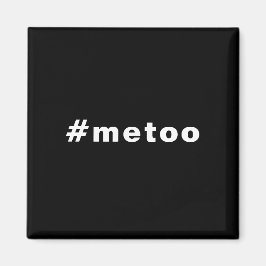 Auch ich, #metoo, Stolz Schwarz-weiß Magnet