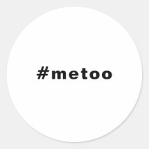 Auch ich, #metoo, Stolz Schwarz-weiß