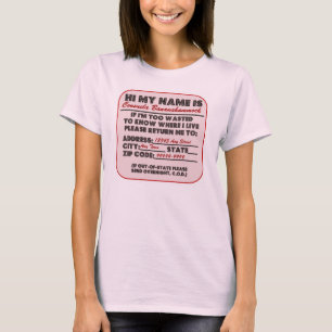 Auch vergeudete bitte Rückkehr ich T-Shirt