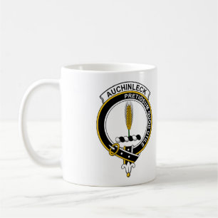 Auchinleck Tartan Kaffee Tasse - Größe 11oz