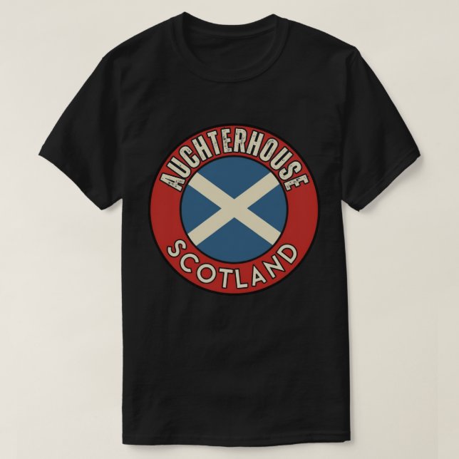 Auchterhouse, Schottland T-Shirt (Design vorne)