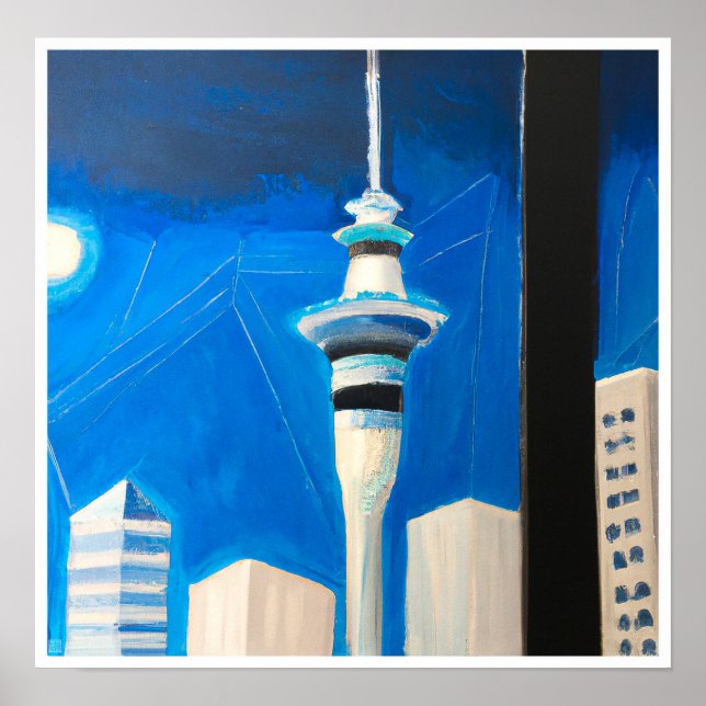 Auckland Art Print Poster (Vorne)