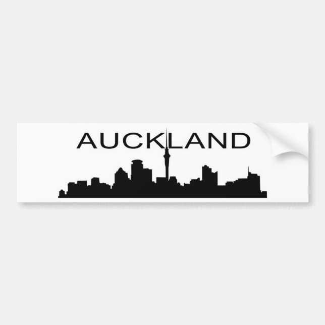 Auckland Autoaufkleber (Vorne)