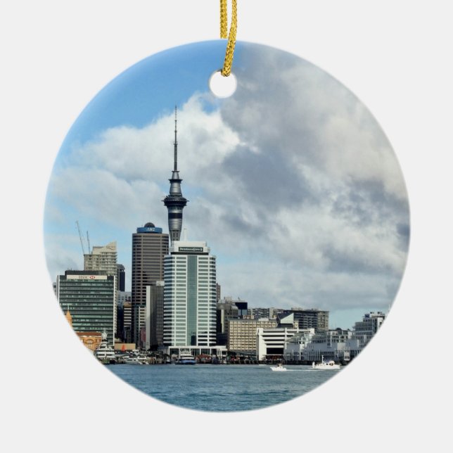 Auckland City Keramik Ornament (Vorne)