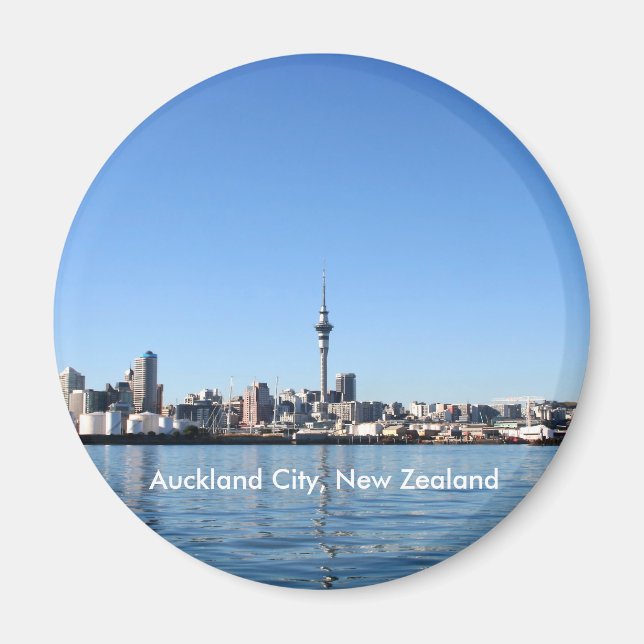 Auckland City, Neuseeland Magnet (Vorne)