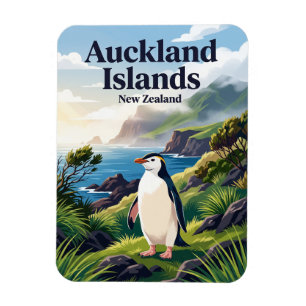Auckland Islands Neuseeland Magnet