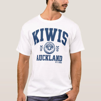 Auckland Kiwis - Vintage Style_Blau T-Shirt