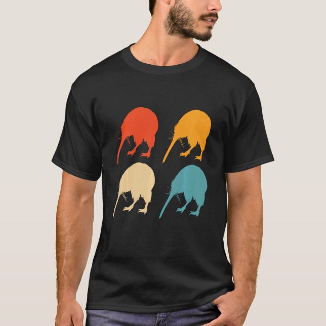 Auckland Mountains Kiwi Pride Neuseeland T-Shirt (Vorderseite)