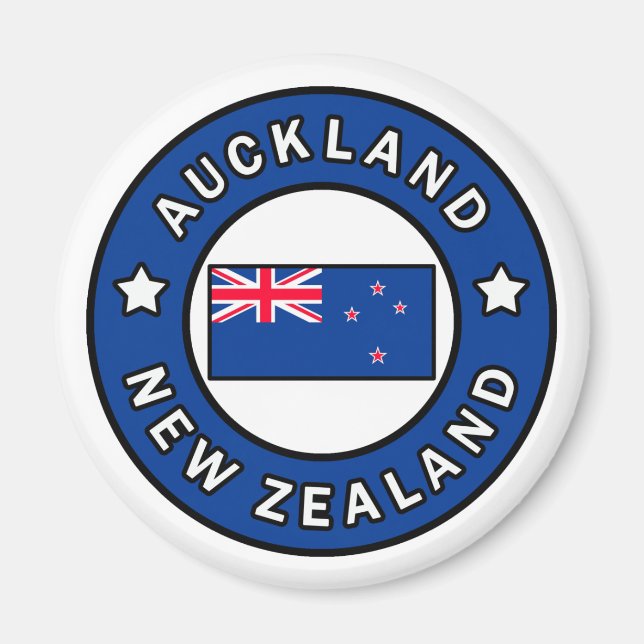 Auckland Neuseeland Magnet (Vorne)