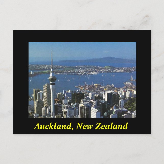 Auckland Neuseeland Postkarte (Vorderseite)