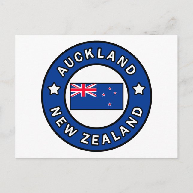 Auckland Neuseeland Postkarte (Vorderseite)