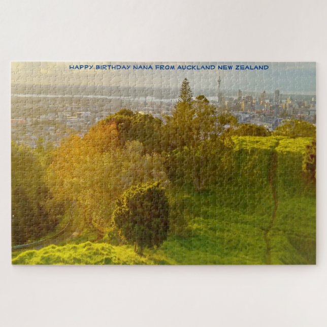Auckland Neuseeland Puzzle (Horizontal)