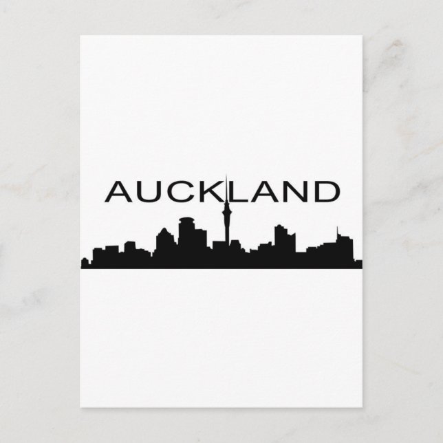 Auckland Postkarte (Vorderseite)