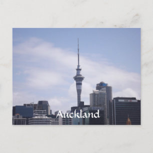 Auckland Skyline Postkarte
