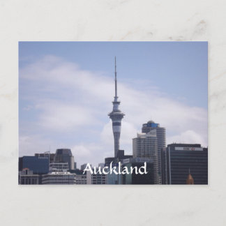 Auckland Skyline Postkarte