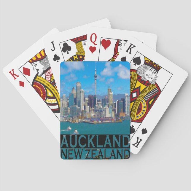 Auckland Spielkarten (Rückseite)