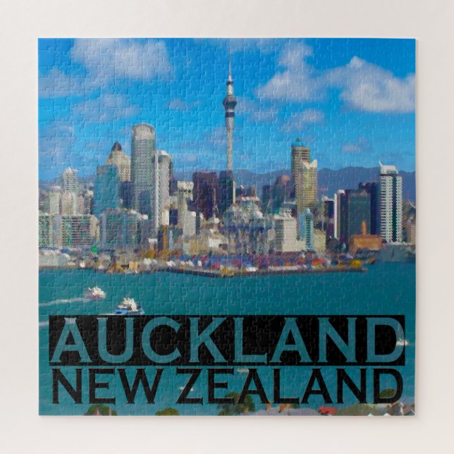 Auckland Square Puzzle (Vertikal)