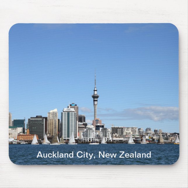 Auckland-Stadt, Neuseeland bis zum Tag Mousepad (Vorne)