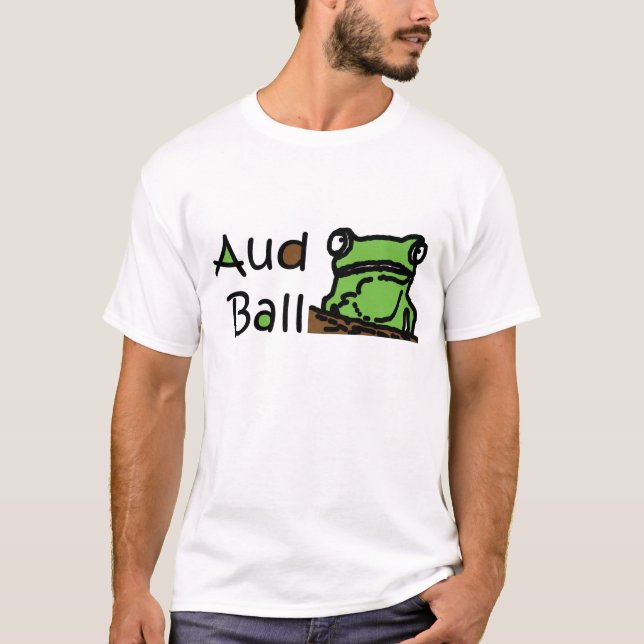 AUD-Ball-Froschlogo T-Shirt (Vorderseite)