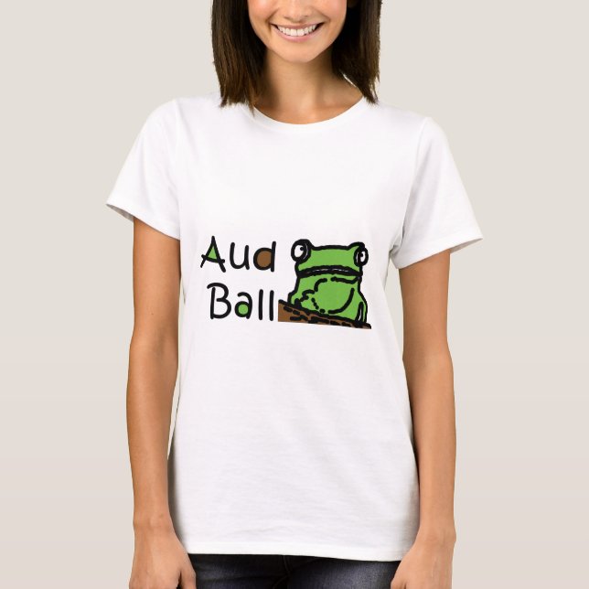 AUD-Ball-Froschlogo T-Shirt (Vorderseite)