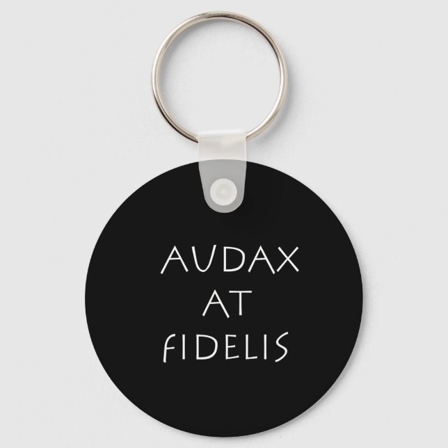 Audax auf Fidelis Schlüsselanhänger (Vorderseite)