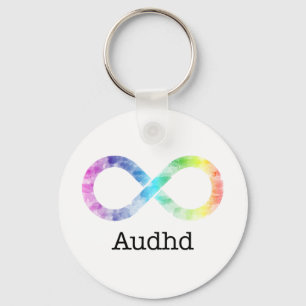 Audhd (adhd und autistisch) Schlüsselanhänger für
