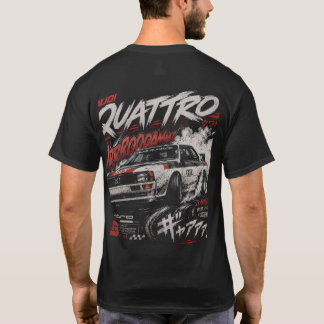 Audi Quattro Drift Motorsport T-Shirt | Vorderes L