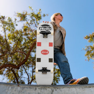 Audi Quattro Kundgebung Dekoration Skateboard