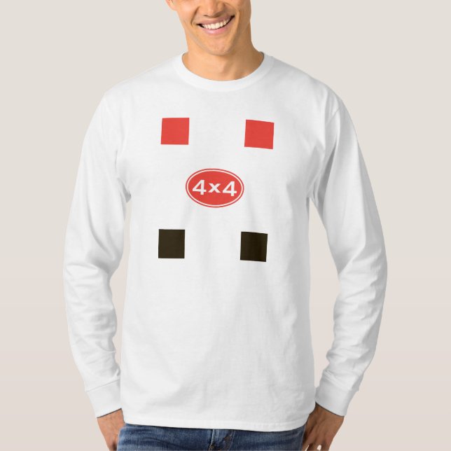 Audi Quattro Kundgebung Dekoration T-Shirt (Vorderseite)