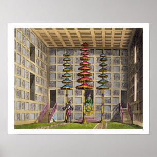 Audience Hall, Cochin China, Teller 88 von 'Le Cos Poster