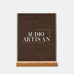 Audio Artisan Acrylschild